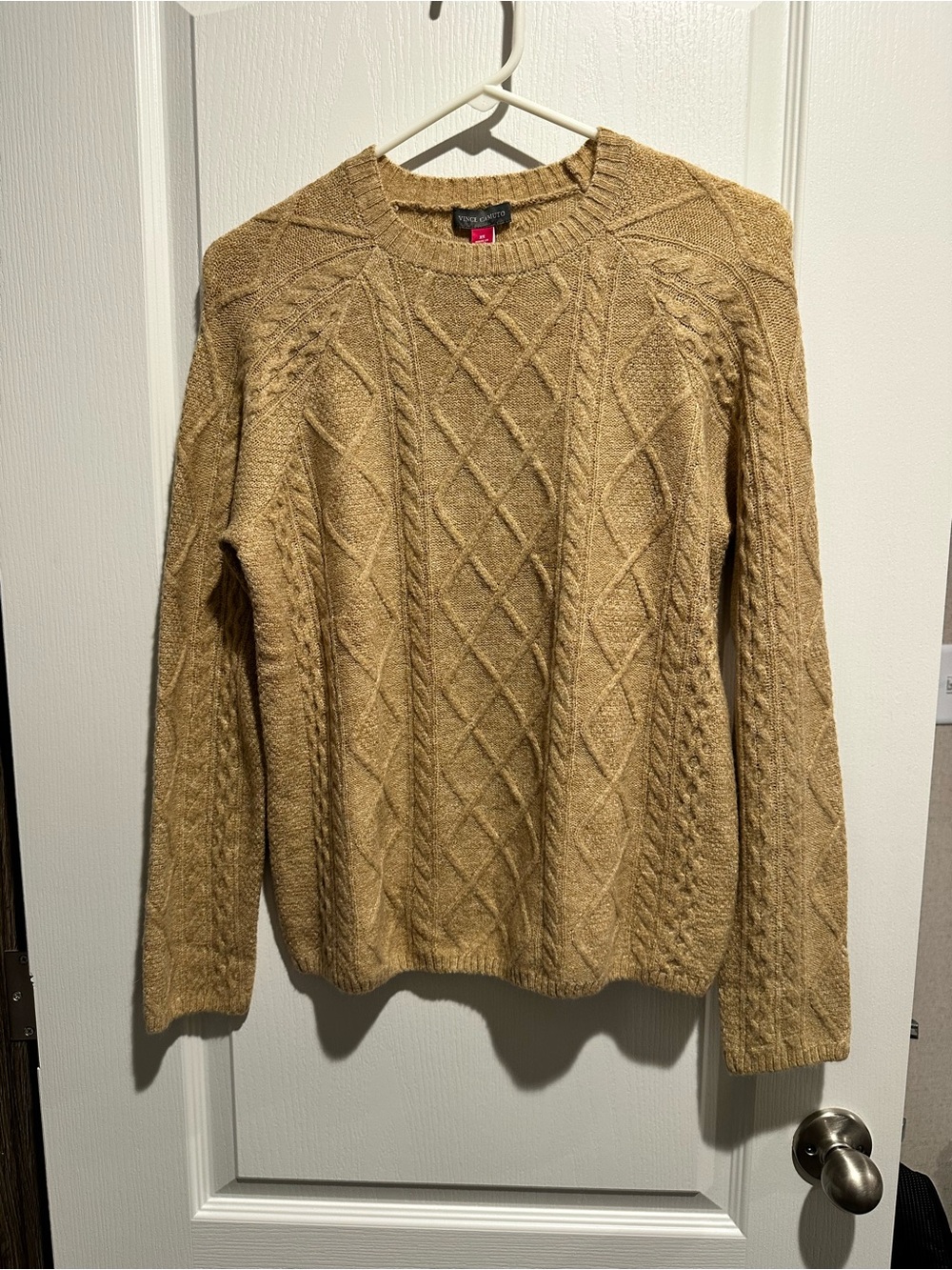 Women’s Cable Knit Sweater - Tan NWT